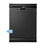 Comfee Lave-vaisselle pose libre FD1535E-DX L60cm 42db avec 15 couverts, 8 programmes, Affichage LED Dark Inox-Énergétique C