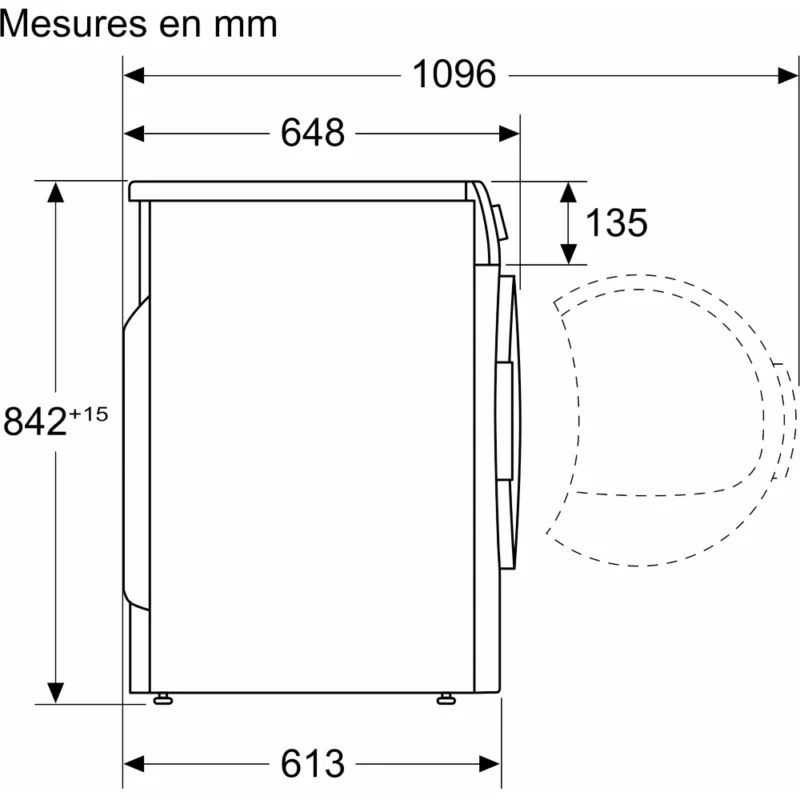 Sèche-linge condensation Bosch WPG2313SFR Série 6 – Image 11