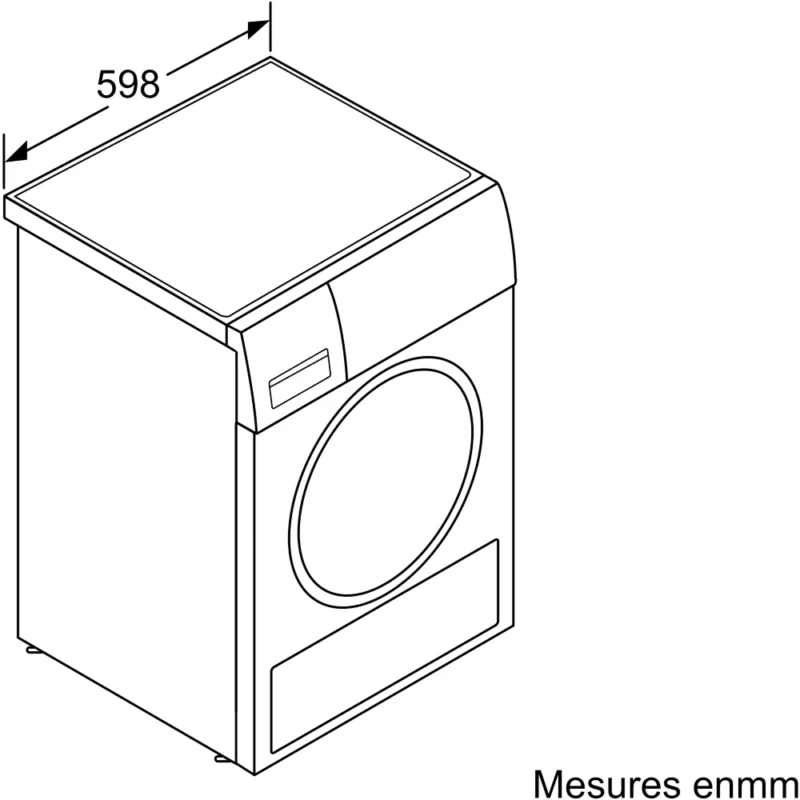 Sèche-linge condensation Bosch WPG2313SFR Série 6 – Image 12