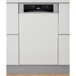 Lave-vaisselle encastrable Whirlpool WSBO3O34PFX avec technologie 6ème Sens – design moderne, 10 couverts, ultra silencieux
