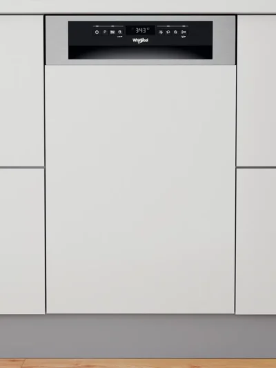 Lave-vaisselle encastrable Whirlpool WSBO3O34PFX avec technologie 6ème Sens – design moderne, 10 couverts, ultra silencieux