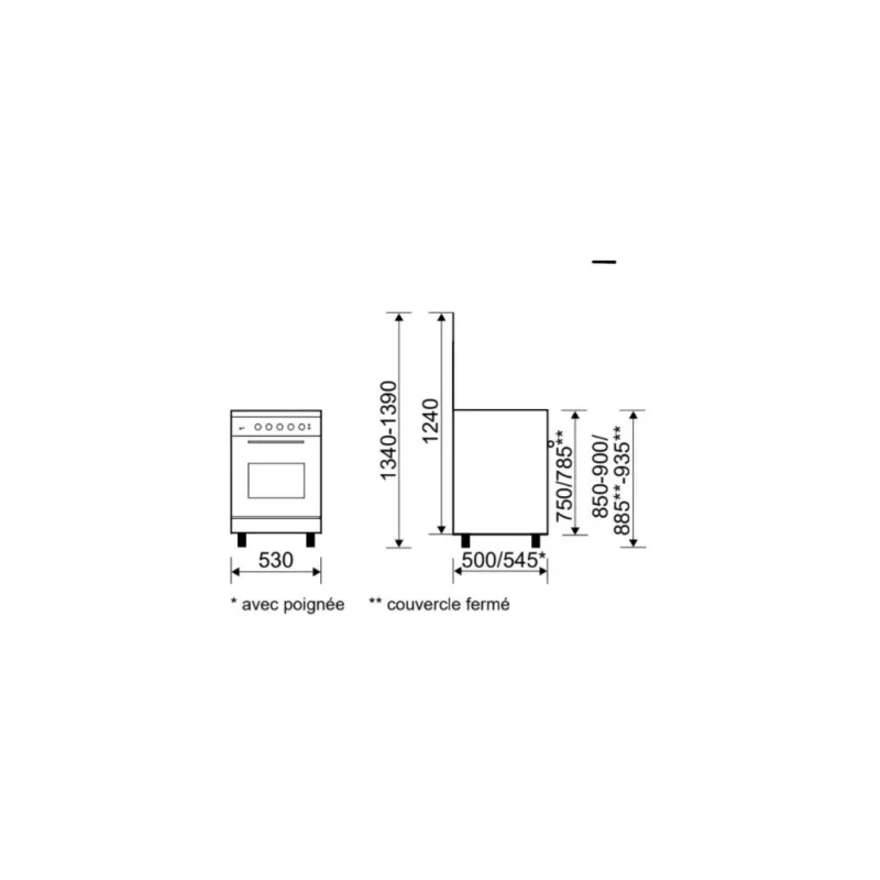 𝐂𝐮𝐢𝐬𝐢𝐧𝐢𝐞̀𝐫𝐞 𝐠𝐚𝐳 𝐆𝐋𝐄𝐌 𝐆𝐀𝟓𝟓𝟏𝐆𝐖𝐇 – Image 3