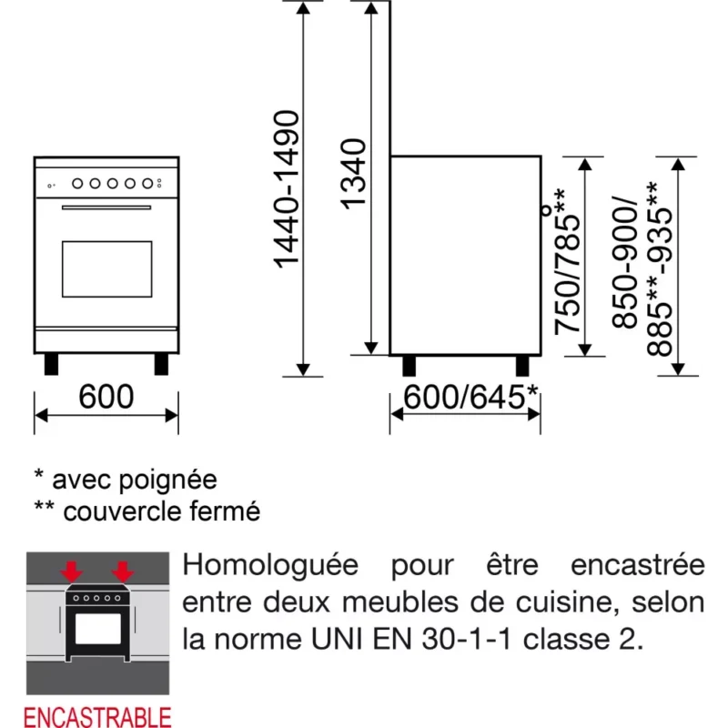 𝐂𝐮𝐢𝐬𝐢𝐧𝐢𝐞̀𝐫𝐞 𝐠𝐚𝐳 𝐆𝐋𝐄𝐌 𝐆𝐀𝟔𝟔𝟎𝐂𝐌𝐈𝐗 – Image 3