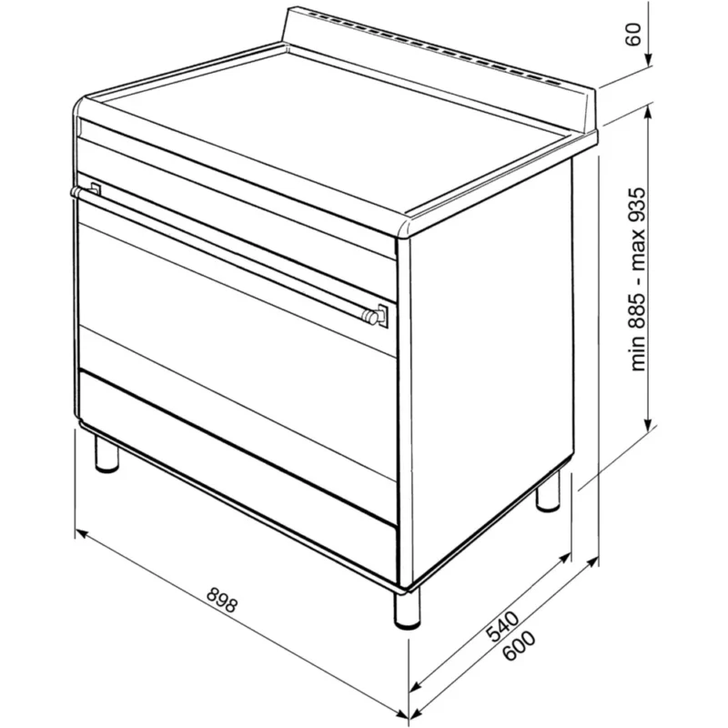 𝐏𝐢𝐚𝐧𝐨 𝐝𝐞 𝐜𝐮𝐢𝐬𝐬𝐨𝐧 𝐠𝐚𝐳 𝐒𝐌𝐄𝐆 𝐁𝐆𝟗𝟏𝐗𝟐 – Image 6