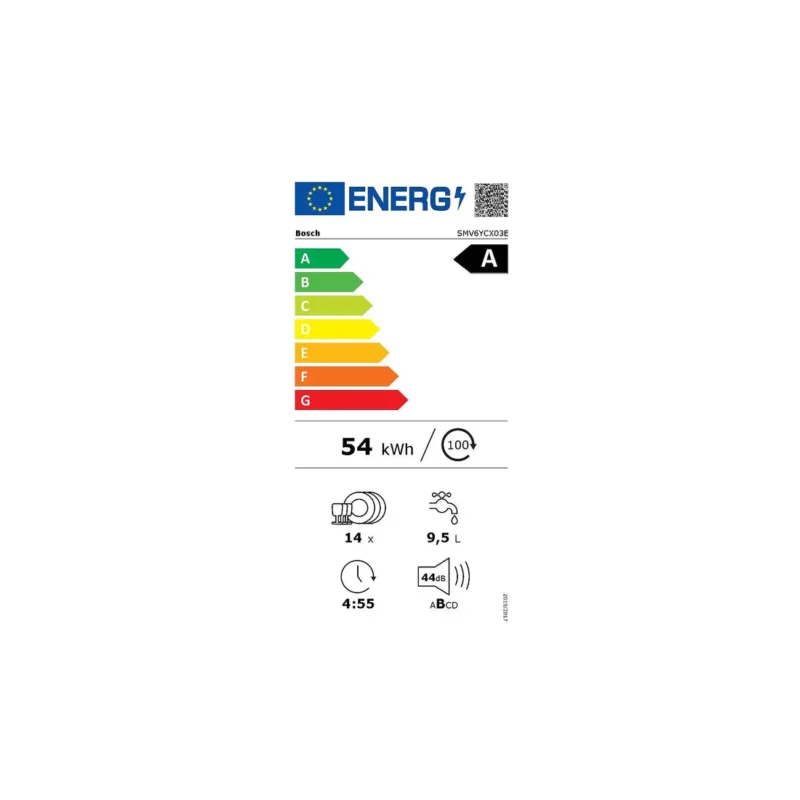 Lave vaisselle encastrable BOSCH SMV6YCX03E Serenity Zeolith – Image 4