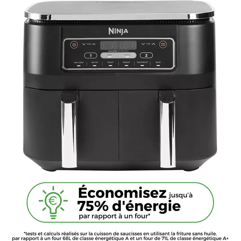 Friteuse sans huile NINJA Foodi DualZone 7,6L AF300EU – Image 13