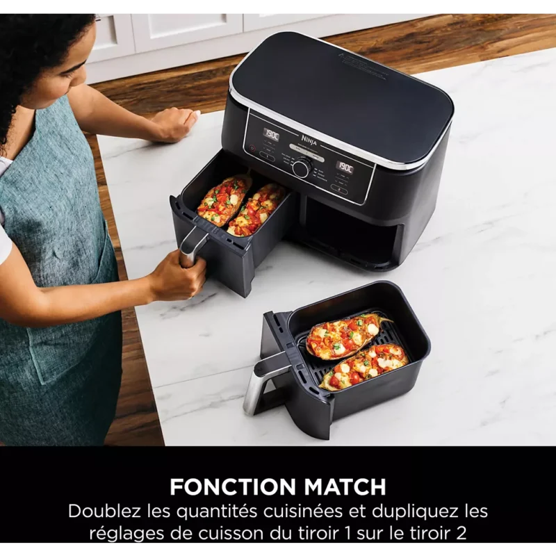 Friteuse sans huile NINJA Foodi DualZone 7,6L AF300EU – Image 6