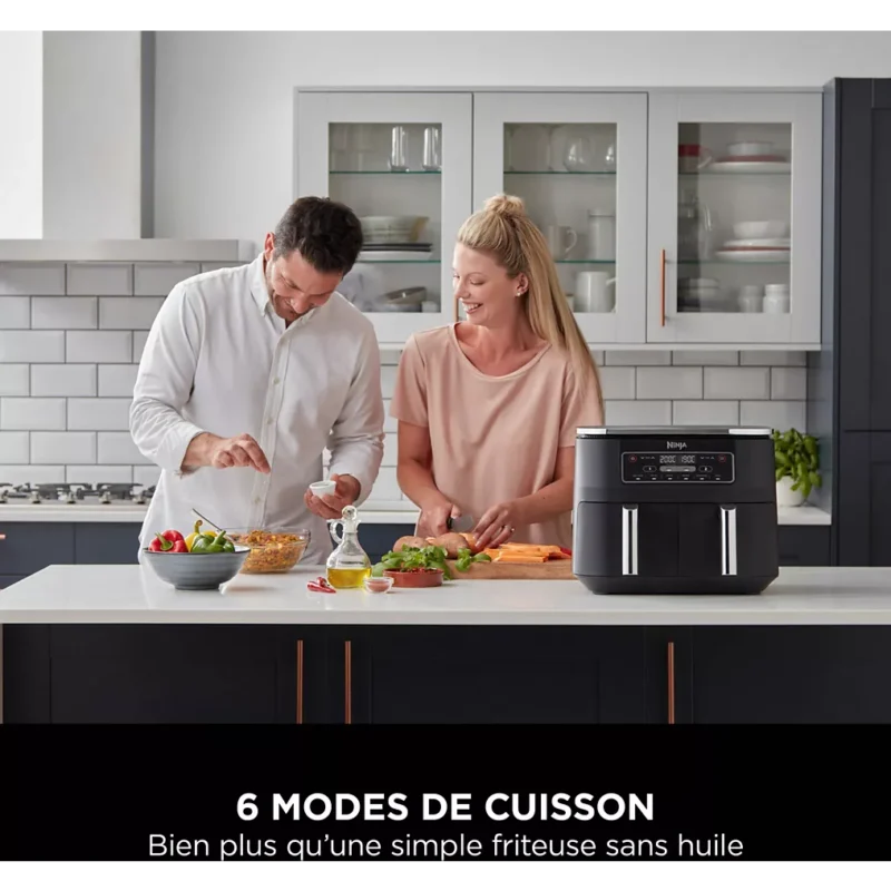 Friteuse sans huile NINJA Foodi DualZone 7,6L AF300EU – Image 9