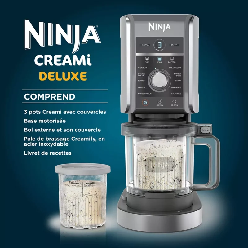 Sorbetière NINJA Creami Deluxe NC501EU – Image 12