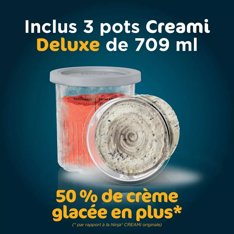 Sorbetière NINJA Creami Deluxe NC501EU – Image 11