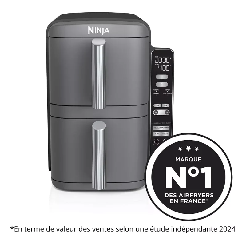 Friteuse sans huile NINJA Double Stack XL 9,5l SL451EU – Image 7