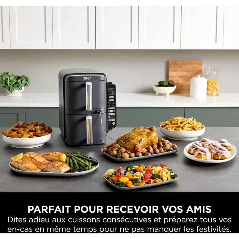 Friteuse sans huile NINJA Double Stack XL 9,5l SL451EU – Image 3