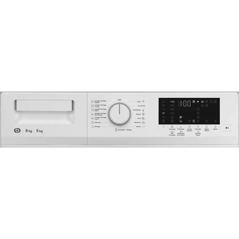 Lave linge séchant hublot ESSENTIELB ELS85-1b – Image 8