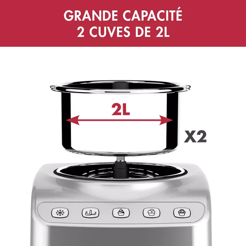 Turbine à glace MAGIMIX 11680 GELATO EXPERT – Image 9