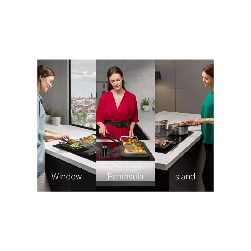 Plaque induction aspirante AEG CCE84751CB Breeze – Image 2