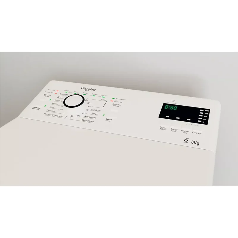 Lave linge top WHIRLPOOL TDLR6245FR/N – Image 7