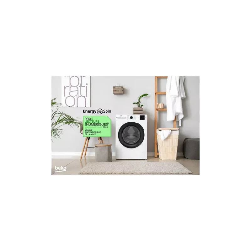 Lave linge séchant hublot CANDY CSWS 485TWME/FR – Image 7