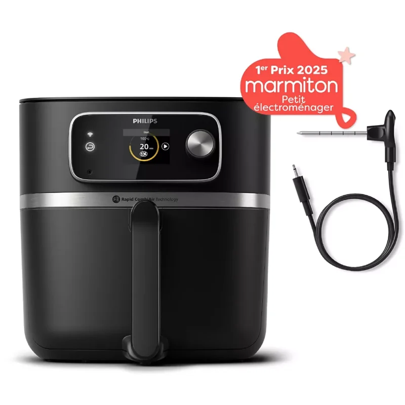 Airfryer PHILIPS Series 7000 XXL 8,3L HD9880/90 avec sonde – Image 24