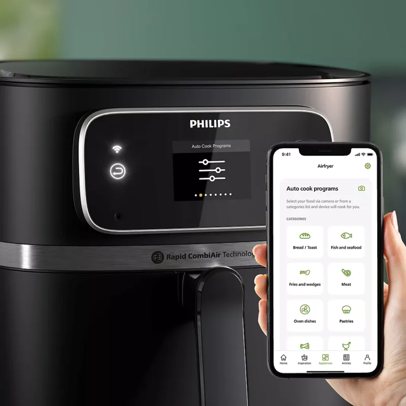 Airfryer PHILIPS Series 7000 XXL 8,3L HD9880/90 avec sonde – Image 19