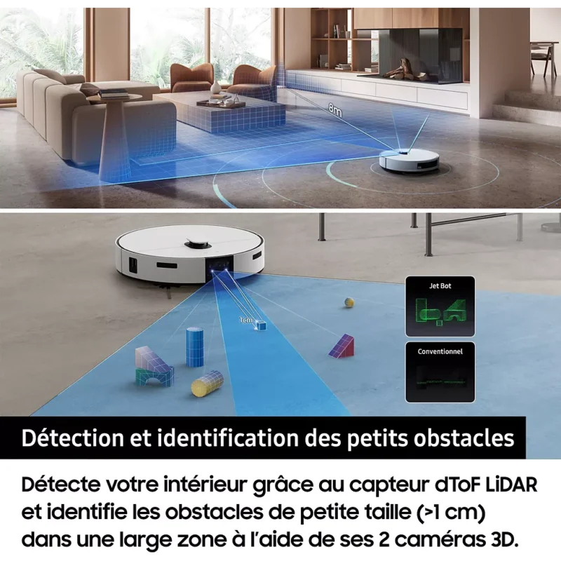 Aspirateur robot SAMSUNG Jet Bot Combo AI VR7MD97A14G – Image 12
