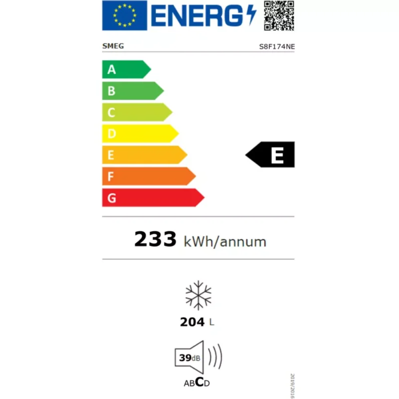 Congélateur encastrable SMEG S8F174NE – Image 5