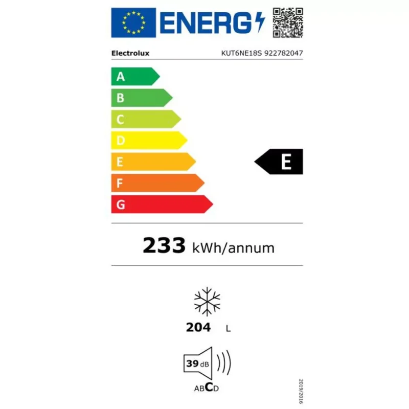 Congélateur encastrable ELECTROLUX KUT6NE18S – Image 5
