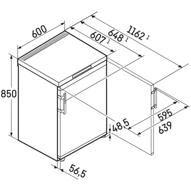 Congélateur top LIEBHERR FNsddi1624 – Image 9