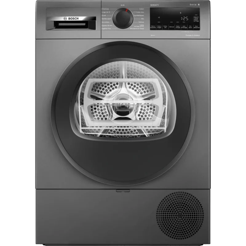 Sèche linge pompe à chaleur BOSCH WQG134DRFR Serenity Série 6