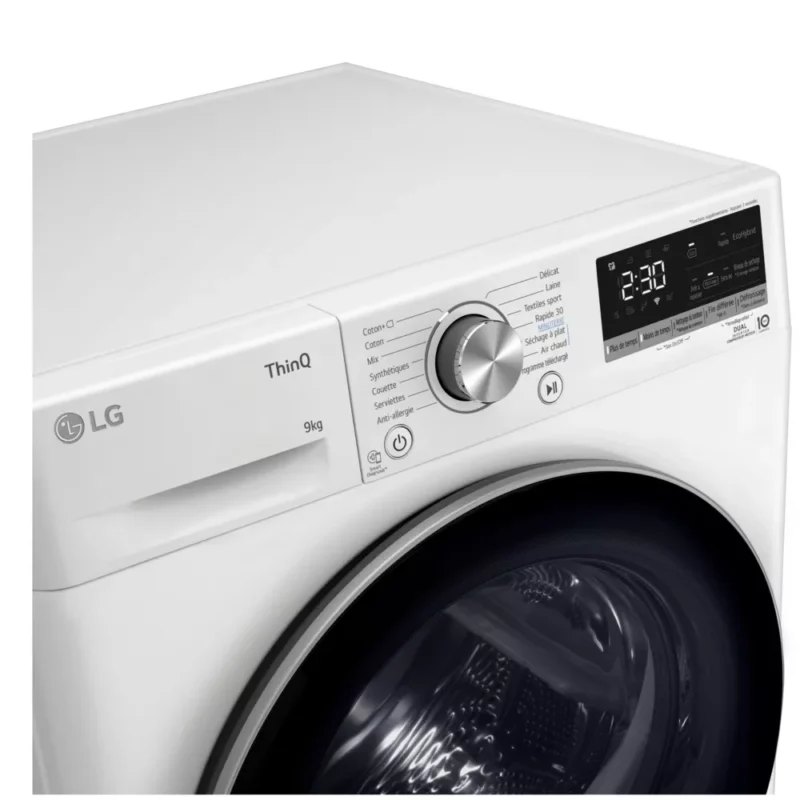 Sèche linge pompe à chaleur LG RH9V51WH – Image 7