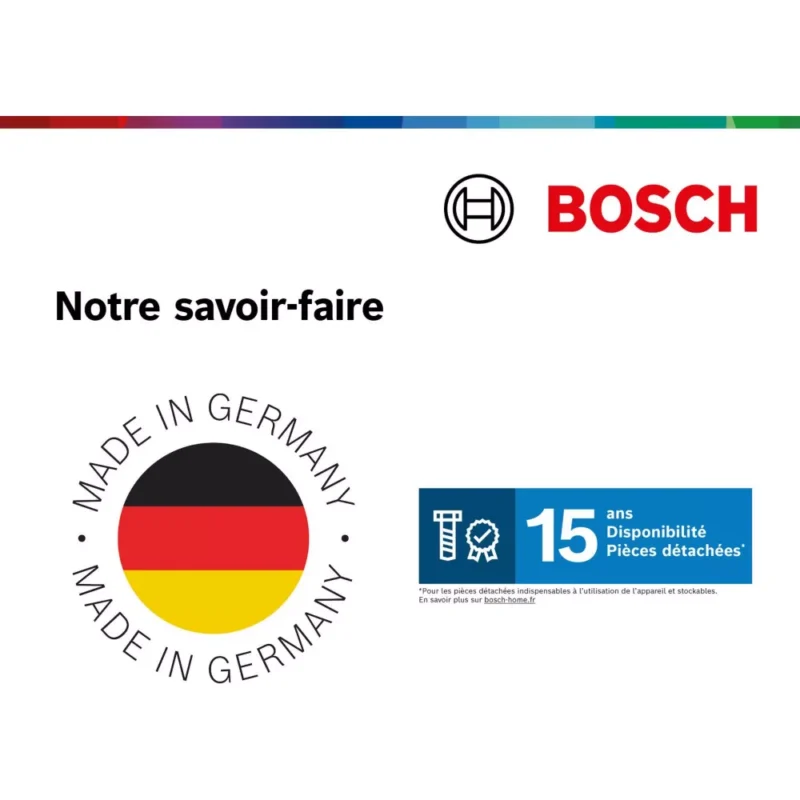 Lave vaisselle encastrable BOSCH SMI4HCS24E Serenity Série 4 Silence Plus – Image 5