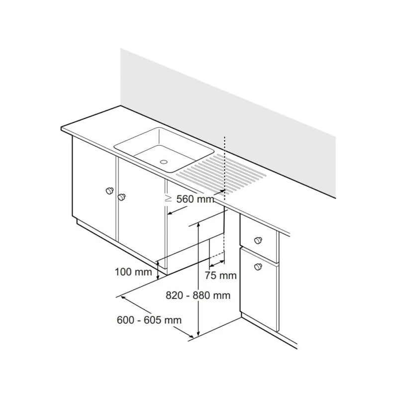 Lave vaisselle encastrable LG DB475TXS TrueSteam – Image 5