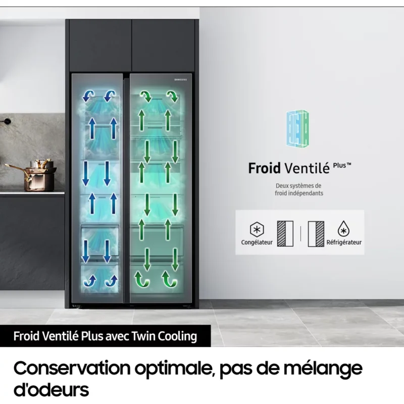 Réfrigérateur Américain SAMSUNG RH69CG895DS9 – Image 11