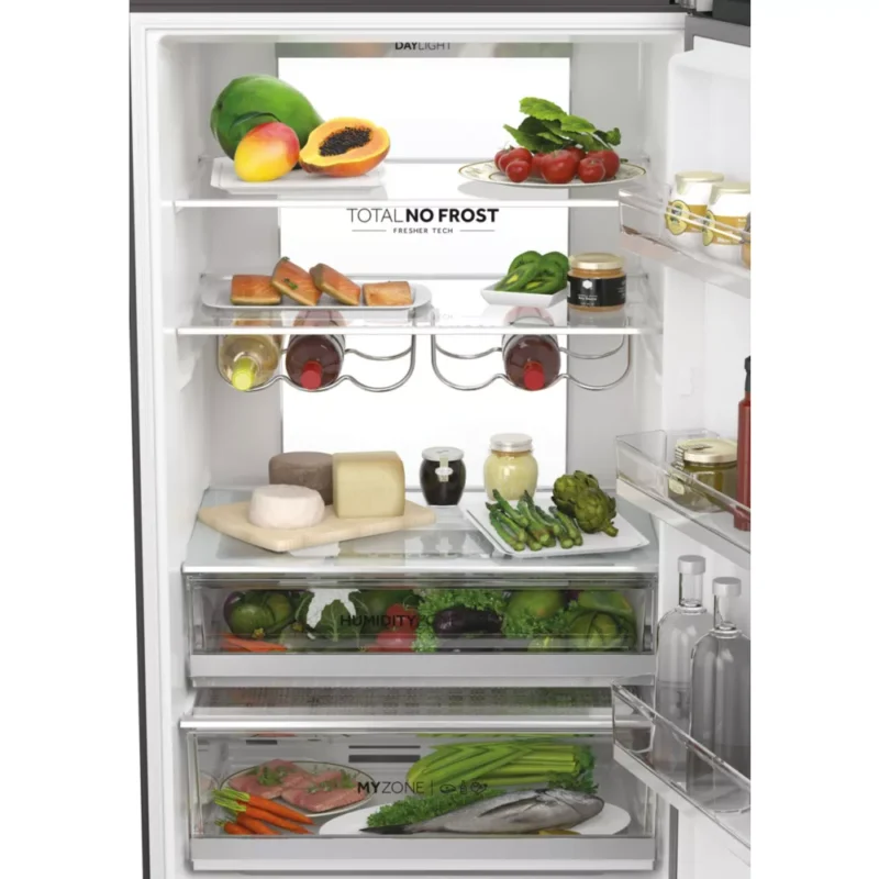 Réfrigérateur combiné HAIER HTW7720ENMB – Image 4