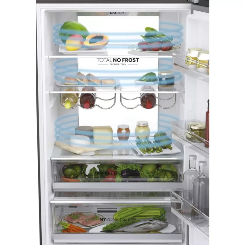Réfrigérateur combiné HAIER HTW7720ENMB – Image 5
