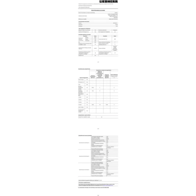 Réfrigérateur combiné encastrable LIEBHERR ECBN6156-23 BioFresh – Image 11