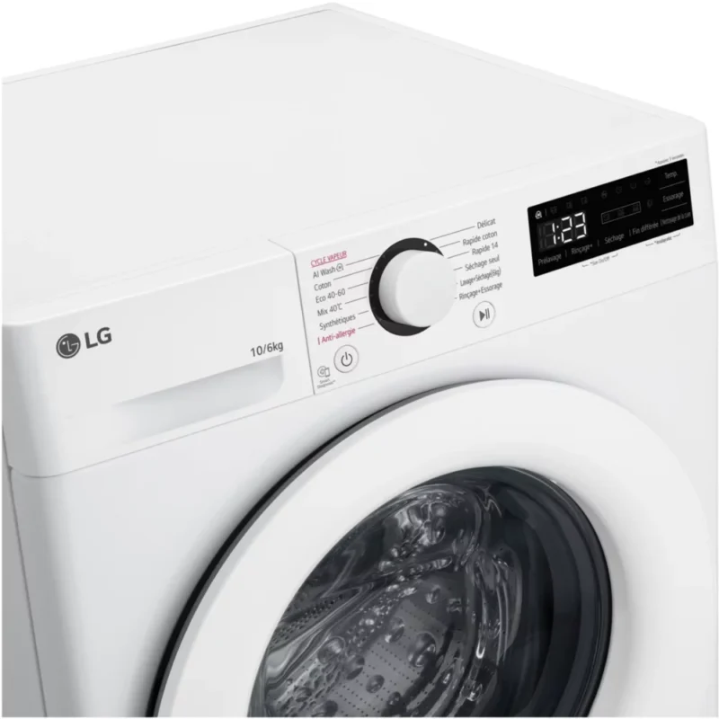 Lave linge séchant hublot LG F164R33WRS – Image 3