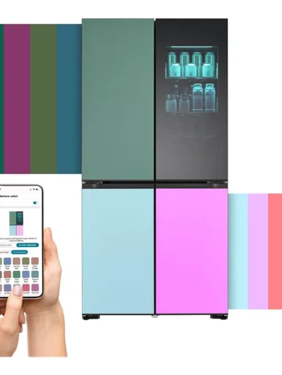 Réfrigérateur multi portes LG GMV960NNME MoodUP