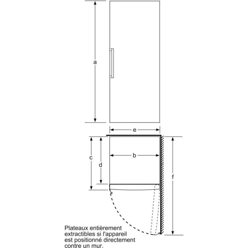 Congélateur armoire SIEMENS GS58NAWDV IQ500 varioZone – Image 12