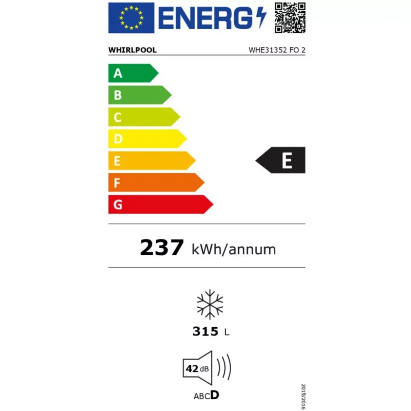 Congélateur coffre WHIRLPOOL WHE31352FO2 – Image 6