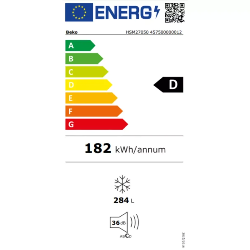 Congélateur coffre BEKO HSM27050 – Image 7