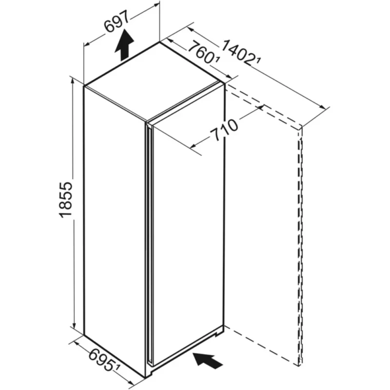 Congélateur armoire LIEBHERR FNd7227-22 – Image 10
