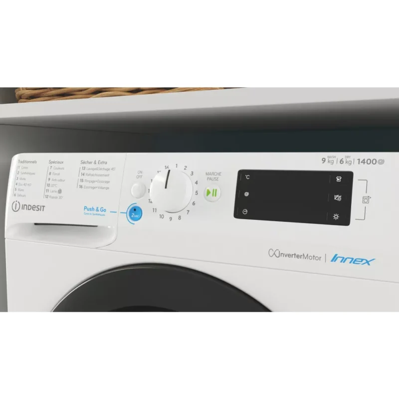 Lave linge séchant hublot INDESIT BDE964359WBFR – Image 3