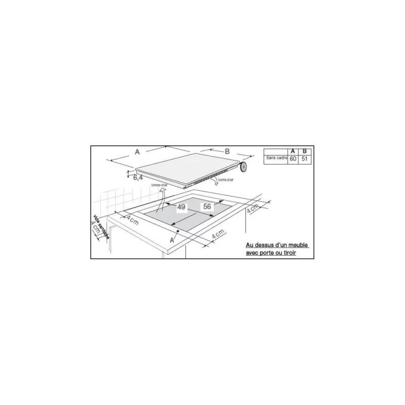 Table induction SAUTER SPIN4361B – Image 6