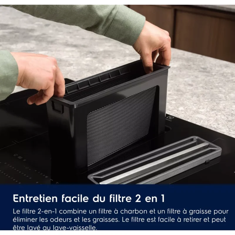Table induction aspirante ELECTROLUX KCC84450 breeze – Image 10