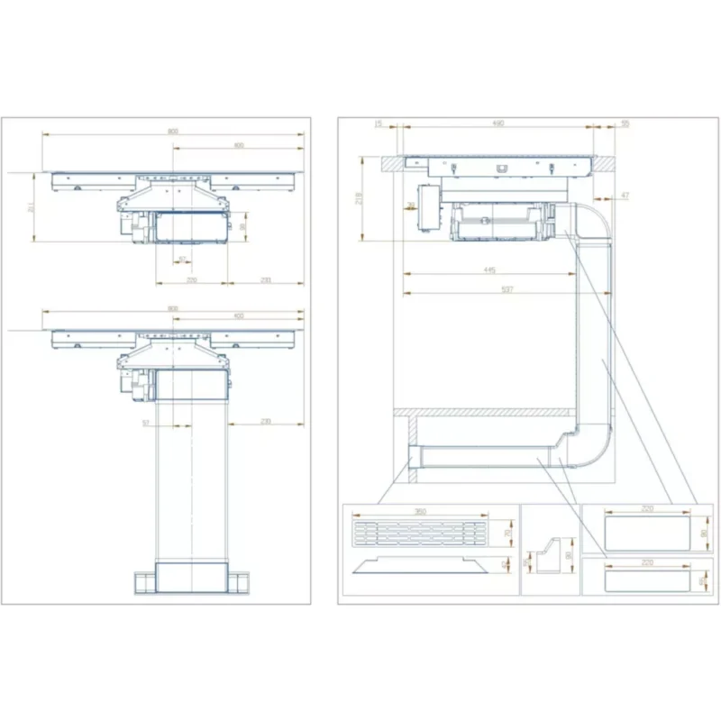 Table induction aspirante SAUTER SPI2847BH – Image 10