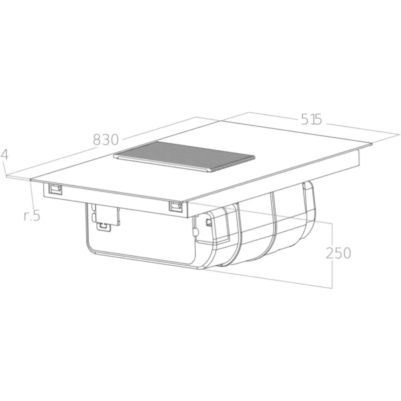 Table induction aspirante ELICA NIKOLATESLA PRIME S+ BL/A/83 – Image 5