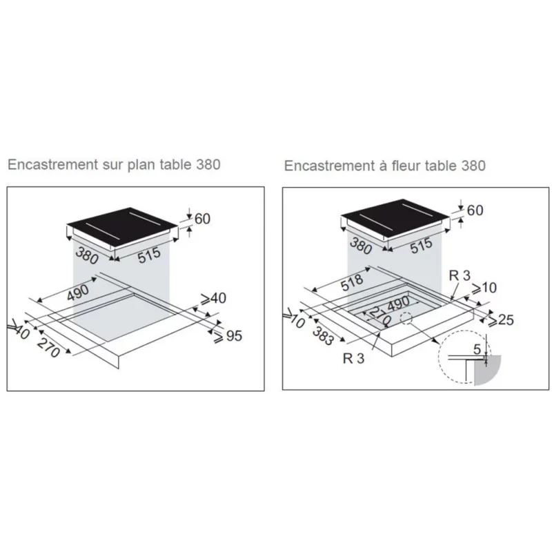 Domino induction DE DIETRICH DPI4230X Horizone – Image 3