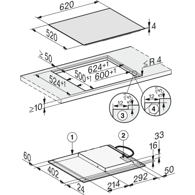 Table induction MIELE KM 7360 FL – Image 6