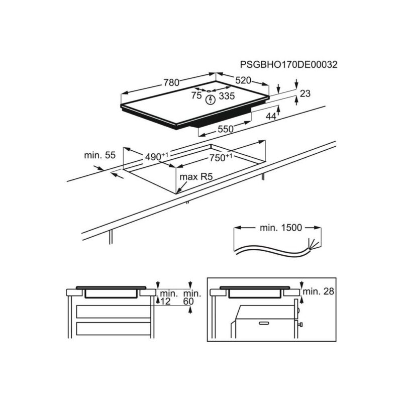 Table induction ELECTROLUX EIS8648 SensePro Serie 900 – Image 4