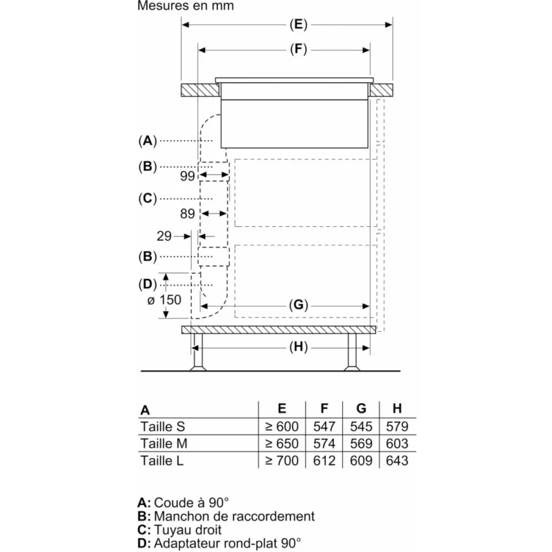 Table induction aspirante SIEMENS ED711HQ26E iQ500 – Image 11